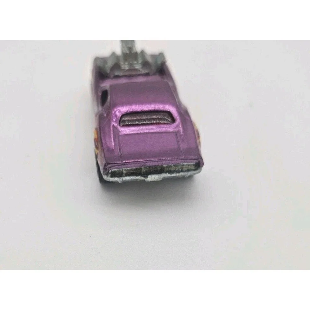 Hot Wheels Rodger Dodger with flames & white letter tires